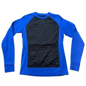 Title Nine Women's Quilted Zip Pullover Crewneck Sweatshirt Size M 520912